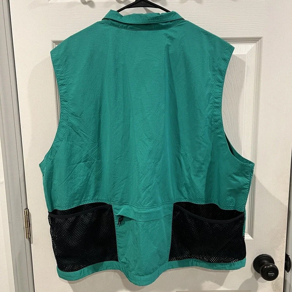 Nike ACG NRG Gilet Utility Vest‎ Jacket Men Sz XL Gorp Core Hiking Teal Vest - Picture 7 of 9
